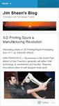 Mobile Screenshot of jimsheen.wordpress.com