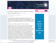 Tablet Screenshot of divaplanetnaija.wordpress.com