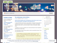 Tablet Screenshot of pazmultiplicada.wordpress.com