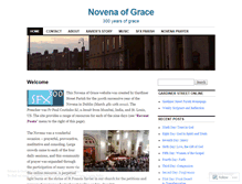 Tablet Screenshot of novenaofgrace.wordpress.com