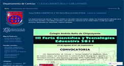 Desktop Screenshot of abciencias.wordpress.com
