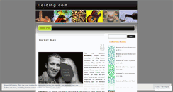 Desktop Screenshot of lleiding.wordpress.com