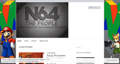Desktop Screenshot of n64thepeople.wordpress.com