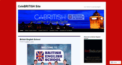 Desktop Screenshot of celebritish.wordpress.com