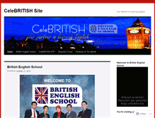 Tablet Screenshot of celebritish.wordpress.com