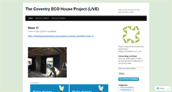 Desktop Screenshot of coventryecohouse.wordpress.com