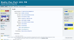 Desktop Screenshot of pasfmpati.wordpress.com