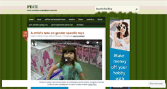 Desktop Screenshot of piercepece.wordpress.com