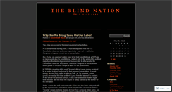 Desktop Screenshot of blindnation.wordpress.com