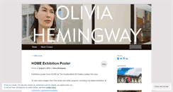 Desktop Screenshot of oliviahemingway.wordpress.com