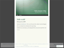 Tablet Screenshot of liolinv.wordpress.com