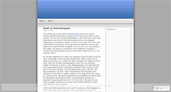 Desktop Screenshot of markchoueke.wordpress.com