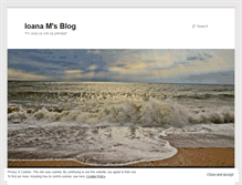 Tablet Screenshot of ioanamarian.wordpress.com