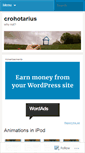 Mobile Screenshot of crohotarius.wordpress.com