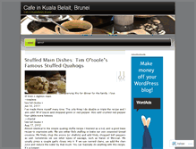 Tablet Screenshot of cafeinkualabelait.wordpress.com