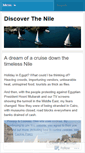Mobile Screenshot of nilecruisestories.wordpress.com