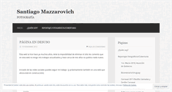 Desktop Screenshot of mazzarovich.wordpress.com