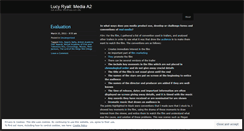 Desktop Screenshot of lucyryall44.wordpress.com