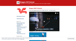 Desktop Screenshot of dragon32forever.wordpress.com