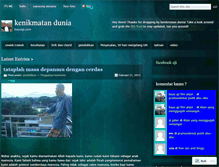 Tablet Screenshot of bayuajifitrialqolani.wordpress.com