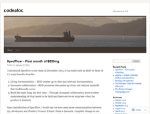 Tablet Screenshot of codealoc.wordpress.com