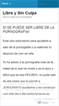 Mobile Screenshot of libreysinculpa.wordpress.com