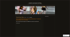 Desktop Screenshot of creativedance.wordpress.com