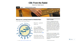 Desktop Screenshot of congregationbethisrael.wordpress.com