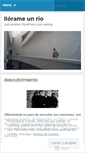 Mobile Screenshot of llorameunrio.wordpress.com
