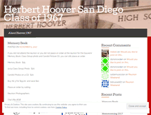 Tablet Screenshot of hoover1967.wordpress.com