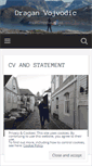 Mobile Screenshot of draganvojvodic.wordpress.com