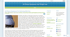 Desktop Screenshot of abfitnessequipment.wordpress.com