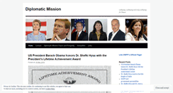 Desktop Screenshot of diplomaticmission.wordpress.com