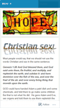 Mobile Screenshot of christiansextruth.wordpress.com