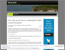 Tablet Screenshot of mochwindimulyana.wordpress.com