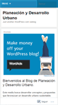 Mobile Screenshot of desarrollourbano.wordpress.com