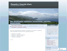 Tablet Screenshot of desarrollourbano.wordpress.com