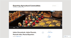 Desktop Screenshot of agrocrops.wordpress.com