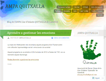 Tablet Screenshot of ampaquitxalla.wordpress.com