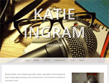 Tablet Screenshot of katieyingram.wordpress.com