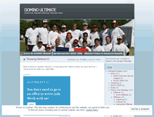 Tablet Screenshot of dominicanultimate.wordpress.com