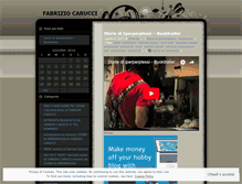 Tablet Screenshot of fabriziocarucci.wordpress.com