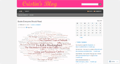 Desktop Screenshot of cristins.wordpress.com