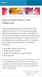 Mobile Screenshot of inpursuitofhispromise.wordpress.com