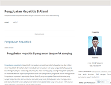 Tablet Screenshot of pengobatanhepatitisb08.wordpress.com