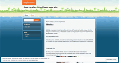 Desktop Screenshot of ecoplacemex.wordpress.com