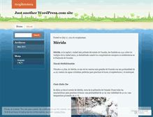 Tablet Screenshot of ecoplacemex.wordpress.com