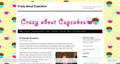 Desktop Screenshot of crazyaboutcupcakes.wordpress.com