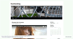 Desktop Screenshot of fourtracking.wordpress.com