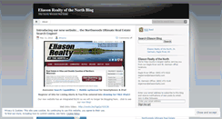 Desktop Screenshot of eliasonrealty.wordpress.com